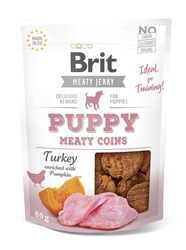Brit Care - Brit Jerky Puppy Turkey Meaty Coins 80 Gr