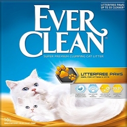 Ever Clean - Ever Clean Litter Free Paws Patilere Yapışmayan Topaklaşan Kedi Kumu 10 lt