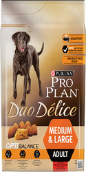 Pro Plan - Pro Plan Duo Delice Parça Etli Biftekli Yetişkin Köpek Maması 10kg
