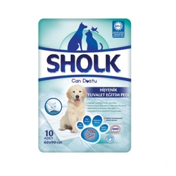 Sholk - Sholk Hipoalerjenik Köpek Çiş Eğitim Pedi 60x90cm (10'lu)
